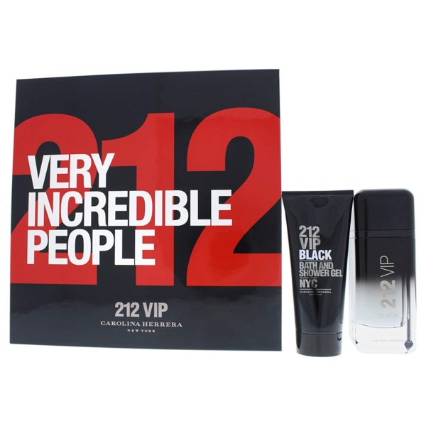Carolina Herrera Set 212 Vip Black 3.4 Edp