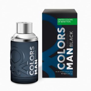 Benetton Colors Black Men 3.4 Edt